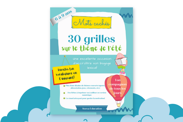 Mots cachés – C’est l’été
